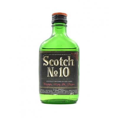 Scotch No.10 Very Fine Scotch Whisky Miniature - 43% 5cl