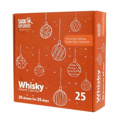 Cask Explorer Whisky 25x3cl Orange Collection Advent Calendar