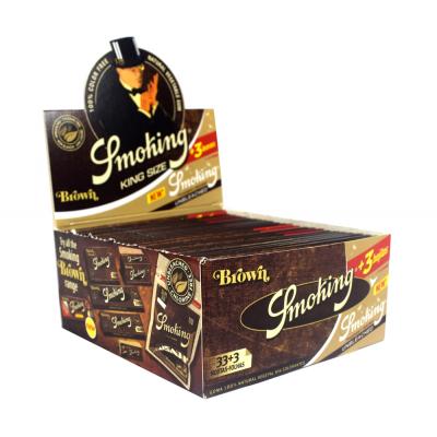 Smoking Brown King Size Rolling Papers 50 packs
