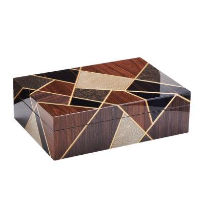 Morici Tellux Vulcano Cigar Humidor - 50 Cigar Capacity
