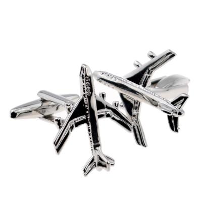 Jumbo Jet Aircraft Airplane Cufflinks