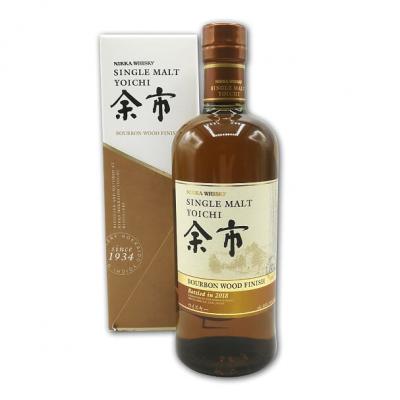 Nikka Yoichi Bourbon Wood Finish 2018 Single Malt Whiskey - 70cl 46%