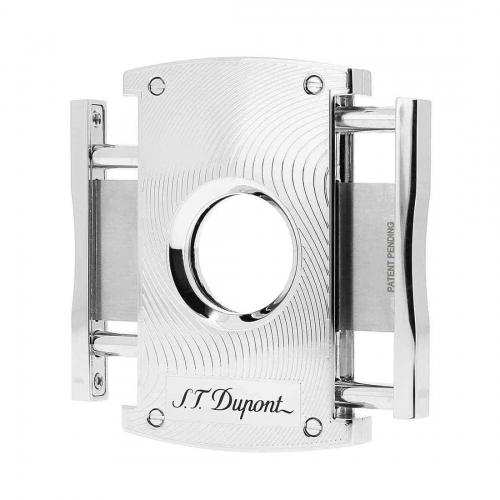 ST Dupont Cigar Cutter - Maxijet - Chrome Max Vibrations Wave