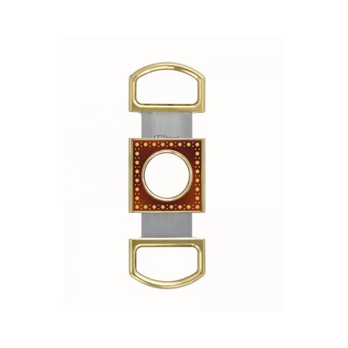 ST Dupont - Derby Double Blade Cigar Cutter - Brown