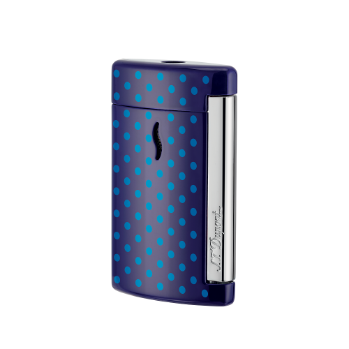 ST Dupont Lighter - Minijet - Purple Dots