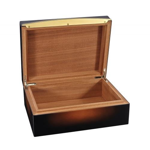 ST Dupont - Sun Burst Brown Natural Lacquer Yellow Gold - Humidor (End of Line)