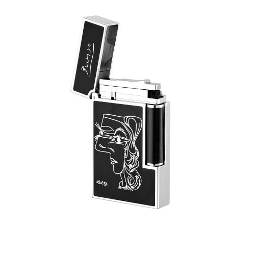 ST Dupont Limited Edition Picasso - Ligne 2 - Black Palladium Lighter