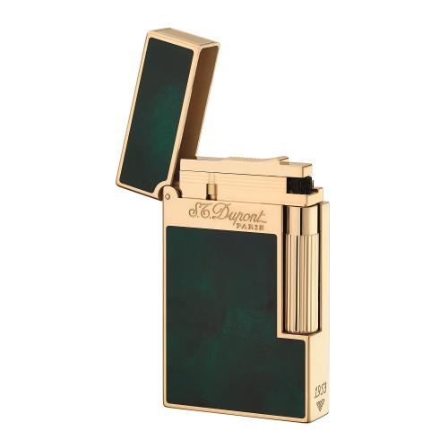 ST Dupont Lighter - Ligne 2 - Atelier Emerald Green Chinese Lacquer