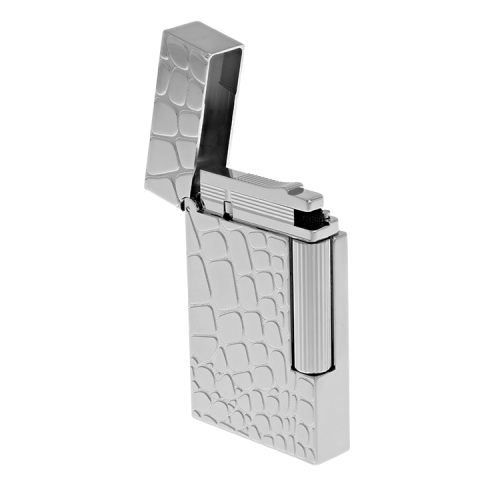 ST Dupont Lighter - Ligne 2 - Croco Dandy Palladium