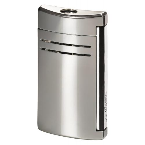 ST Dupont Lighter - Maxijet - Chrome Grey - Glossy Metal