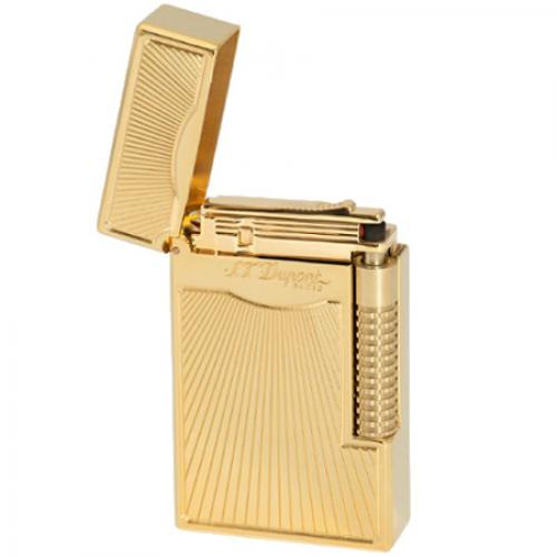 ST Dupont Lighter - Le Grand ST Dupont - Dancing Flame Yellow Gold