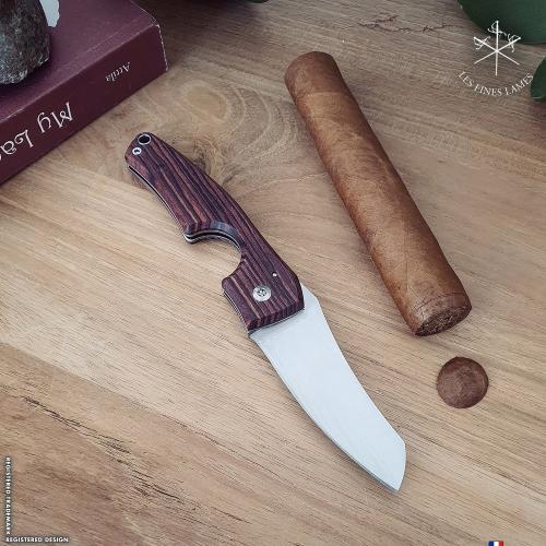 Les Fines Lames Le Petit Classic - The Cigar Pocket Knife - Kingwood