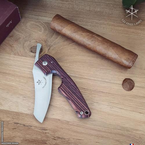 Les Fines Lames Le Petit Classic - The Cigar Pocket Knife - Kingwood