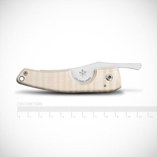 Les Fines Lames Le Petit Classic  - The Cigar Pocket Knife - Curly Maple (End of Line)