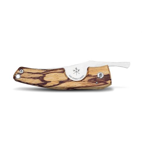 Les Fines Lames Le Petit Premium - The Cigar Pocket Knife - Marblewood (End of Line)