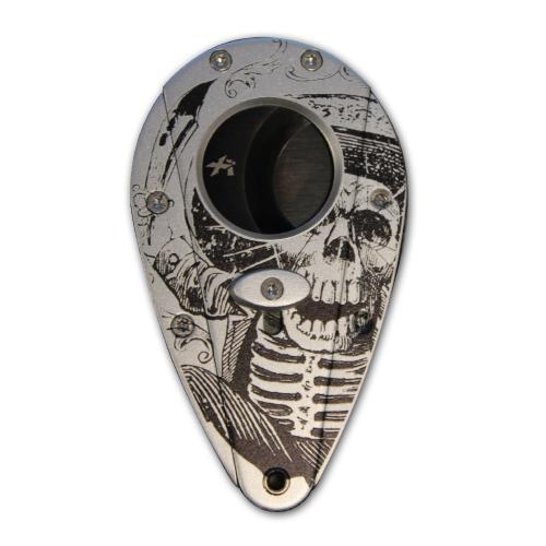 Xikar Xi1 Cigar Cutter - Las Calacas Silver Bandito - Limited Edition