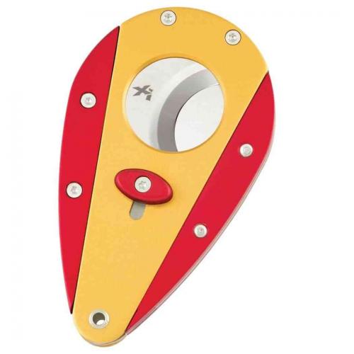 Xikar Xi1 Cigar Cutter - Gold With Red Wings (End of Line)