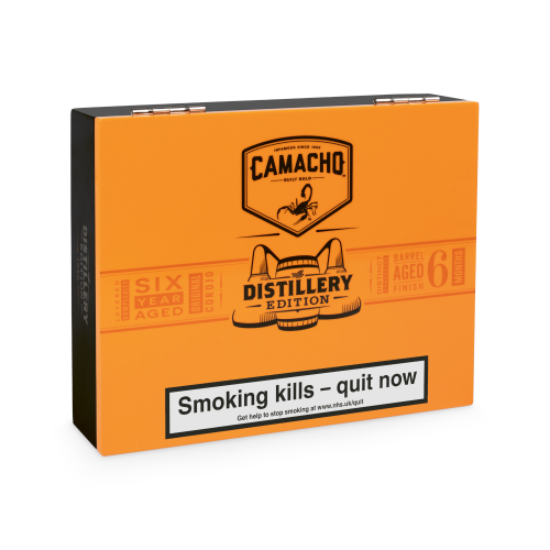Camacho Distillery Edition Connecticut Toro Cigar - Box of 20