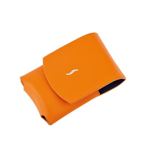 ST Dupont Minijet Leather Lighter Case - Orange