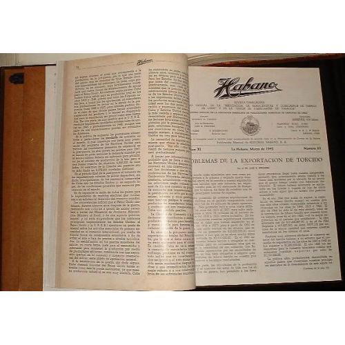 1945 Compilation Yearbook of Habano Magazine