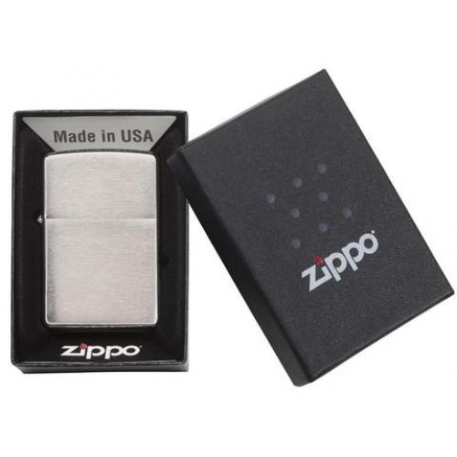 Zippo - Brushed Chrome Regular - Windproof Lighter