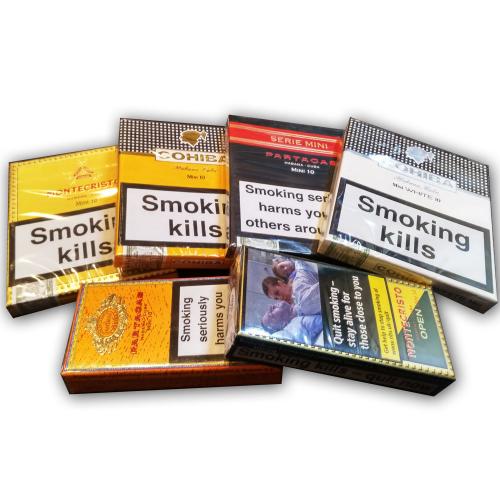 Cuban Mini Cigarillo Cigar Selection - Pack of 6