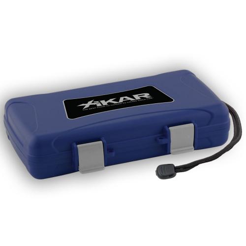 Xikar Travel Waterproof Case Blue - 5 Cigar Capacity (End of line)