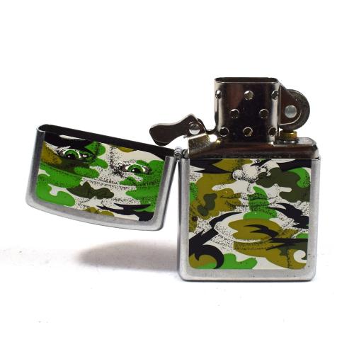 Zippo - Army Camouflage Hidden Face - Windproof Lighter