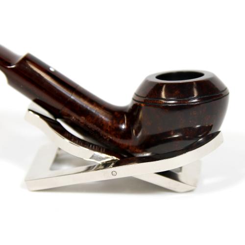 Alfred Dunhill - The White Spot Chestnut 2208 Group 2 Bent Rhodesian Pipe (DUN58)