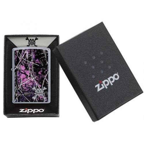 Zippo - Street Chrome - Moon Shine Muddy Girl - Windproof Lighter