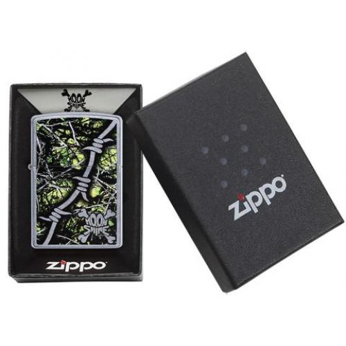 Zippo - Street Chrome - Lifestyle Camo Toxic - Windproof Lighter