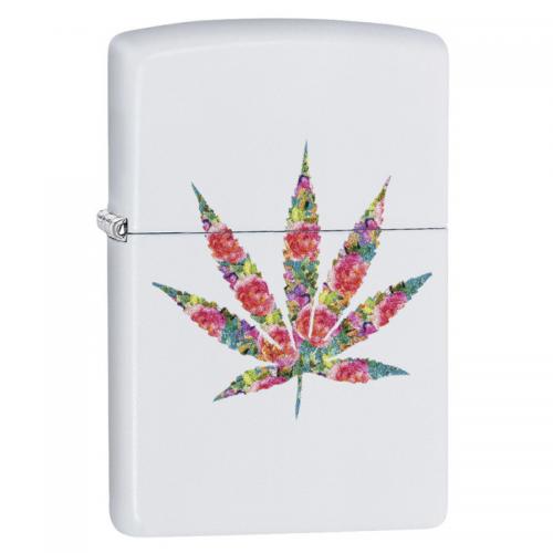Zippo - Floral Weed Design - Windproof Lighter