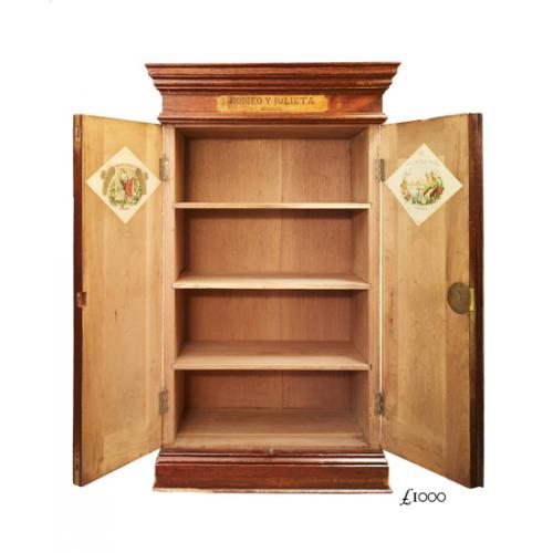 Romeo antique cigar cabinet