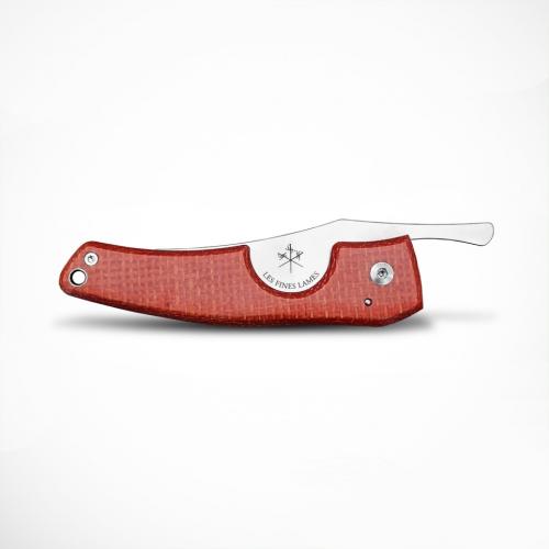 Les Fines Lames Le Petit - The Cigar Pocket Knife - Micarta Orange (End of Line)