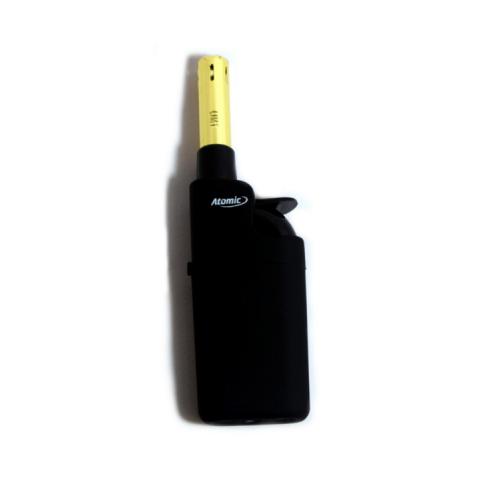 Atomic Black Mini Candle Soft flame Lighter - Black & Gold