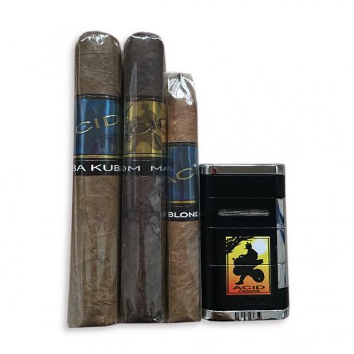 Drew Estate Acid Cigars + Lighter Sampler