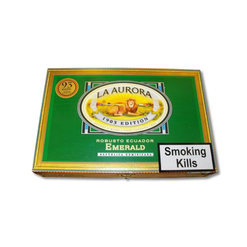 La Aurora Preferidos Robusto Cigars - Emerald - Box of 8
