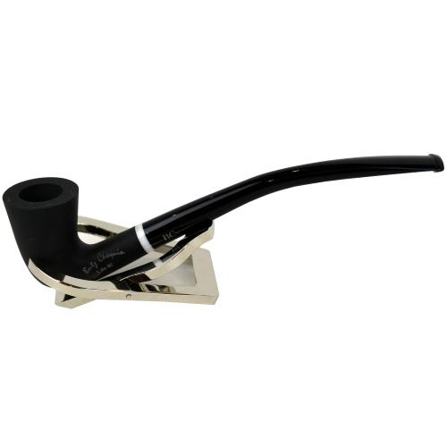 Butz Choquin Ladies Bent Black Dublin Fishtail Pipe (BC026)