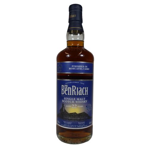 BenRiach 22 year old  Moscatel Finish - 46% 70cl