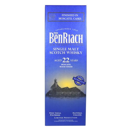 BenRiach 22 year old  Moscatel Finish - 46% 70cl