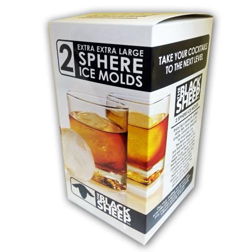 Black Sheep Sphere XXL Ice Moulds Molds