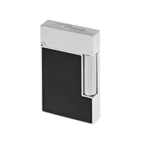 ST Dupont Lighter - Ligne 2 Micro - Black Lacquer Palladium