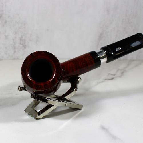 Chacom Robusto 190 Brown Smooth Metal Filter Fishtail Pipe (CH386)