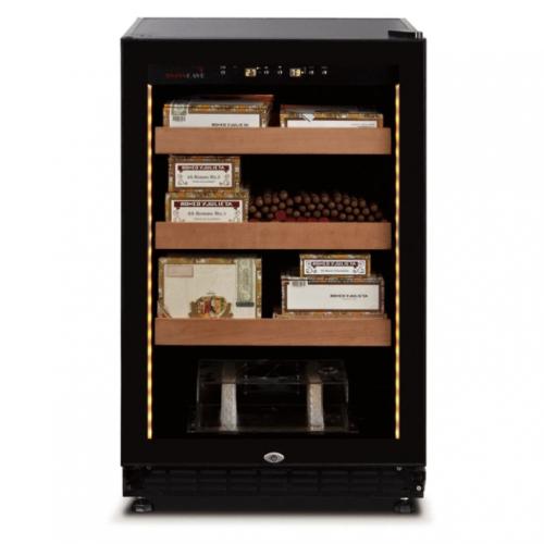 Swisscave Cigar Cabinet Black Climate Controlled Humidor - 600 Capacity