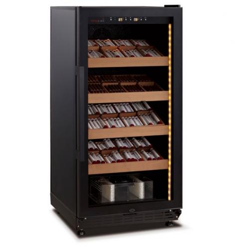 Swisscave Cigar Cabinet Black Climate Controlled Humidor - 800 Capacity