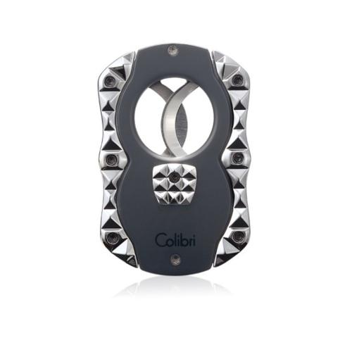 Colibri Quasar Cut Cigar Cutter - Black & Chrome