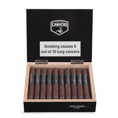 Camacho Triple Maduro Corona Cigar - Box of 20 (End of Line)
