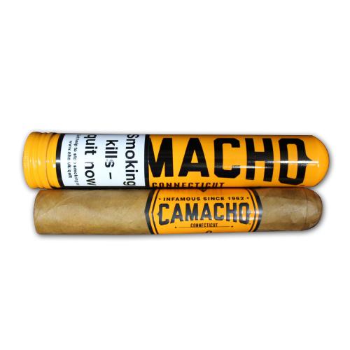Camacho Connecticut Robusto Tubed Cigar - 1 Single (End of Line)