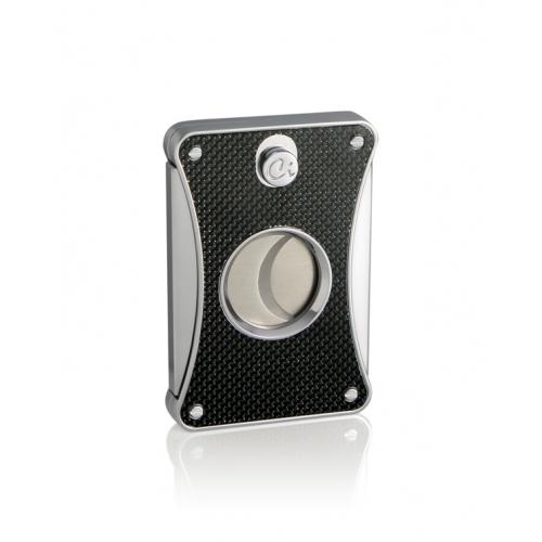 Caseti Cigar Cutter - Black Carbon Fibre Effect (End of Line)