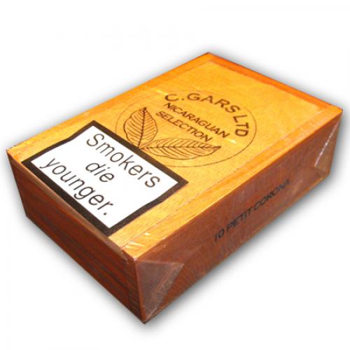 C.Gars Ltd Nicaraguan Selection - Petit Corona Cigar - Box of 10